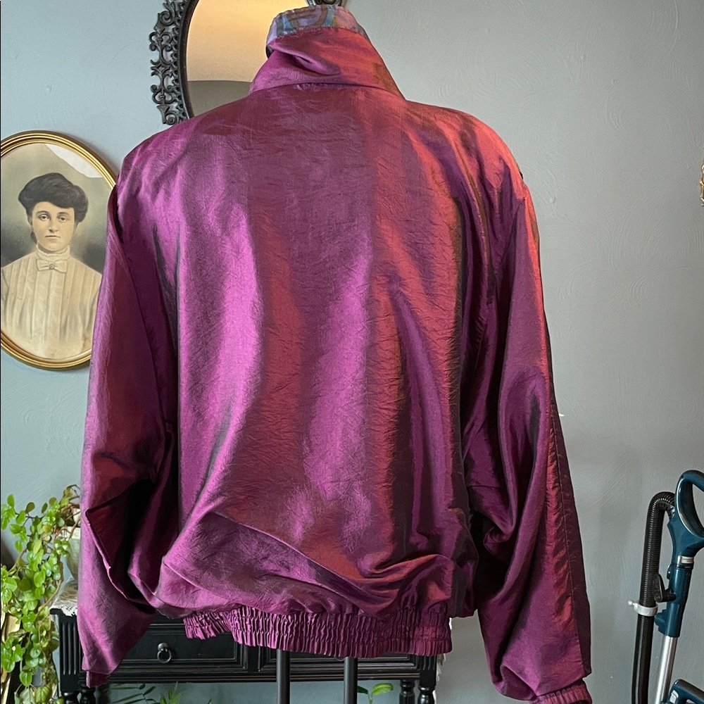 Amanda Smith Multicolor Bomber Jacket - image 3